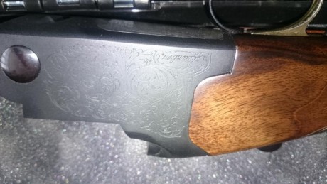 Vendo esta lanber superpuesta calibre 12-70. 
Expulsores automáticos gatillo único y selector de tiro. 21