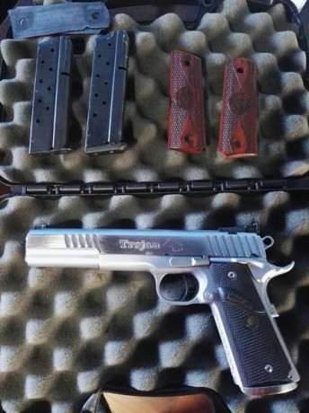 Hola, un amigo y compañero de tiro, vende una STI Trojan 9 Pb. por falta de uso y tener mas armas de este 00