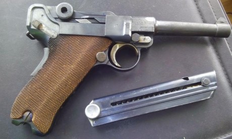 Iniciaremos con una artilleria Erfurt 1914, para continuar con una Mauser Original 4 pulgadas fabricada 50