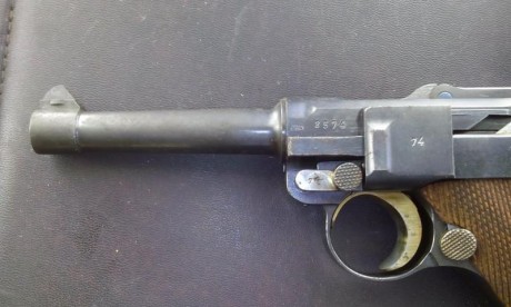 Iniciaremos con una artilleria Erfurt 1914, para continuar con una Mauser Original 4 pulgadas fabricada 62