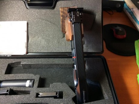 VENDO PISTOLA PARDINI SP RAPID FIRE de Septiembre del 2015 en perfecto estado. Con cacha NILL ( puesta 10