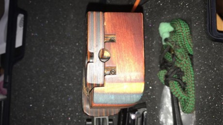 Hola a todos, vendo empuñadura RINK anatómica adaptable madera laminada ( más resistente e inalterable 20