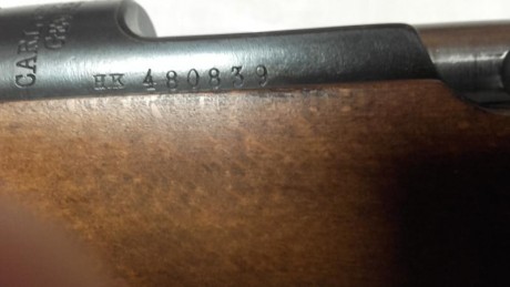 Vendo Carl gustafde 1919 .Esta muy bien de todo con poco uso sin marcas en maderas y Pavón .los números 30