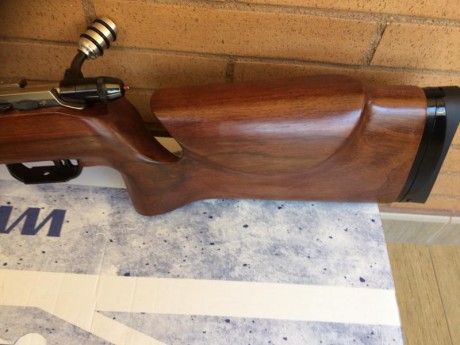 VENDO CARABINA ANSCHUTZ del 22 lr. Modelo 2013/690 de longitud de cañon con culata BR . EN PERFECTO ESTADO( 01