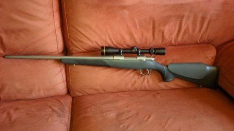 Vendo rifle Sako 75. Cal. 308 W. Inoxidable y culata sintética. Cañón de 56 cm. acción III. Candado Key 02