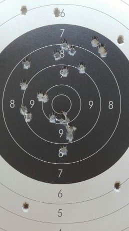 Tapon para la boca estriada de 12mm
LLenado de la boca.
Limado de la boca hasta que da el peso que quiero. 32