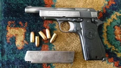 Vendo Star IN modelo 1925, 9 corto. 
Aguja percutora nueva hecha sobre medida. 
A 25m, buena precisión, 02