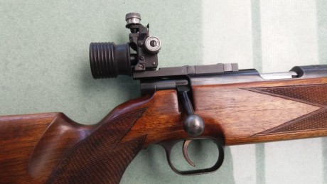 Un amigo quiere vender su carabina  Anschutz Match 54 .
Está en un excelente estado y funciona perfectamente.
Pavón 02