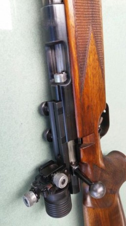 Un amigo quiere vender su carabina  Anschutz Match 54 .
Está en un excelente estado y funciona perfectamente.
Pavón 11