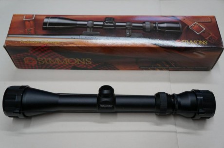 Vendo este visor Simmons Pro Hunter que esta nuevo a estrenar, por que al final nunca he llegado a comprar 00
