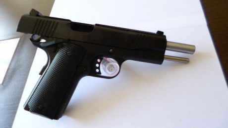 Hola muy buenas, vendo pistola tipo 1911 marca Norinco, modelo NP29 (monohilera) en calibre 9mm. 

El 10