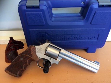 VENDO REVOLVER S&W 686/357 -ULTIMO MODELO DEL FABRICANTE-de OCTUBRE 2016 con muy poco uso y en garantia 22