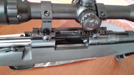 Vendo equipo F-Class compuesto por SAQUETE trasero en loneta y refuerzos en piel , BIPODE tipo Harris 10