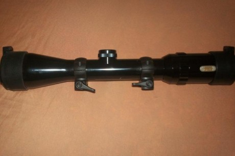 vendo visor de batida  tasco titan 1. 5-6x42 tubo de 30mm con reticula 4-A anillas de acero de cierre 02