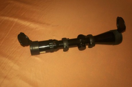 vendo visor de batida  tasco titan 1. 5-6x42 tubo de 30mm con reticula 4-A anillas de acero de cierre 01