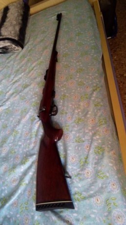Vendo carabina Brno mod.2E.
La tengo hace tiempo pero su estado es bueno.Observar las fotografías(pinchando 02