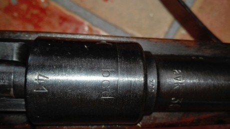 Un amigo que se le da mal internet me pide que le cuelgue estas fotos... 
Es un K98 con los números coincidentes 11