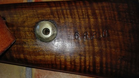 Un amigo que se le da mal internet me pide que le cuelgue estas fotos... 
Es un K98 con los números coincidentes 10