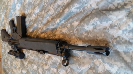 Vendo rifle Sabre Defence copia civil del HK G3 con cañon de precision Lothar Walther. En calibre .307 00