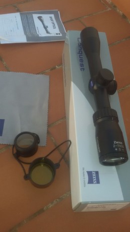 Buenas tardes. Me han ofrecido un visor Zeiss Conquest 2-7x32. Googleando un poco, solo veo en ese rango 00