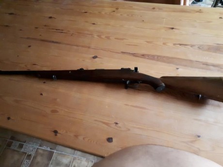 HOLA VENDO RIFLE SANTA BARBARA CALIBRE 7.62 MOD A 
SE LO COMPRE AUN MILITAR  SU ESTADO ES MUY BUENO  
LO 01