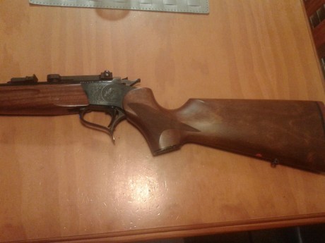 Pongo a la venta mi monotiro tomson esta perfecto pocos disparos 700€ en dinero para aceptar algún arma 52