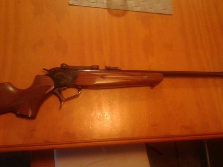 Pongo a la venta mi monotiro tomson esta perfecto pocos disparos 700€ en dinero para aceptar algún arma 50