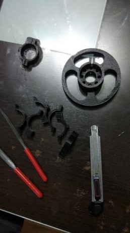 Moderador  3d  de 45 mm de diámetro ,200mm de alturay con interior de conos. Con la posibilidad de personalizar 32