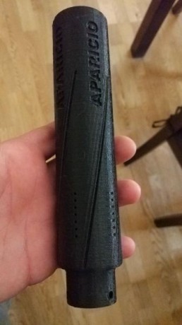 Moderador  3d  de 45 mm de diámetro ,200mm de alturay con interior de conos. Con la posibilidad de personalizar 31