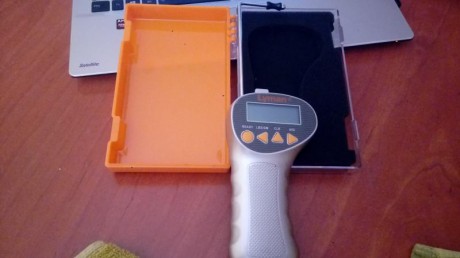 buenas compañeros, vendo pesagatillos digital LYMAN en perfecto estado con su caja original,
se a usado 01