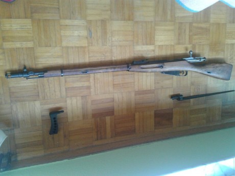 Vendo Mosin Nagant 91/30, en perfecto estado estético, mecanico y funcional, estriado limpio y bien definido, 02