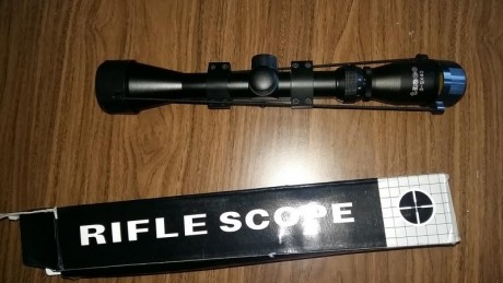 Tasco 3-9x40       35€
Firefield 1-10x30 +laser 60€
Estan en zaragoza. En muy buen estado. Antes montados 01