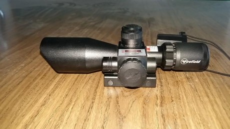 Tasco 3-9x40       35€
Firefield 1-10x30 +laser 60€
Estan en zaragoza. En muy buen estado. Antes montados 00