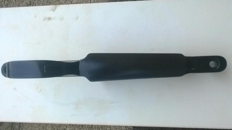 Hola a tod@s!
Me he puesto ha lavarle la cara a mi Santa Barbará .
Le he puesto pavón en frio Súper Blue, 60