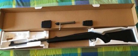 Vendo un T3 en 338WM con dos cargadores y en su caja original (solo probado)

Un saludo 02