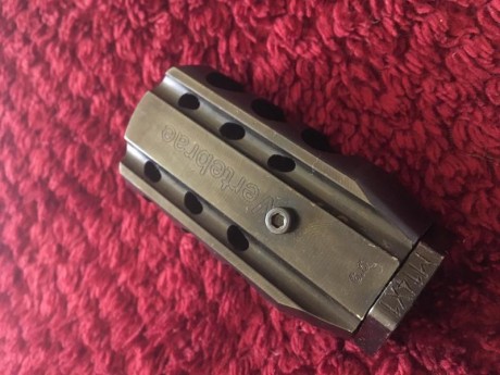 Vendo este freno de boca Noruego, comprado hace un mes en Lejarazu Sport, no se ha llegado ni a usar ni 02