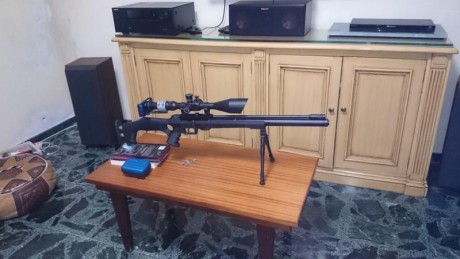 Hola,

 vendo equipo completo a describir:

-  carabina Fx Cutlass- 5.5mms  + (2 cargadores + bipide + 02