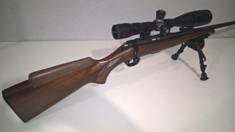 Vendo CZ 452-2E   calibre .22 LR. con bípode Harris y visor Nikon Monarch 6.5-20 x 44
Rifle CZ452-- 300 00
