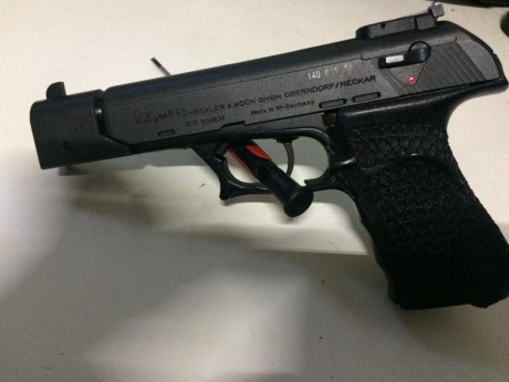 Pues que como todo no se puede tener le toca salir del armero a la archiconocida hk p9s sport
Estado escepcional
Doy 50