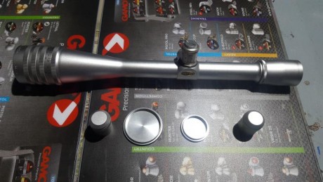 Vendo weaver t 36 silver fine x dot.
Visor nuevo sin montar nunca.
Caja y parasol no los conservo. 00