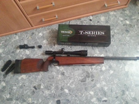 Por no usar vendo mi carabina pesada Walther UIT Match.
Carabina en perfectísimo estado, cañón pesado, 00