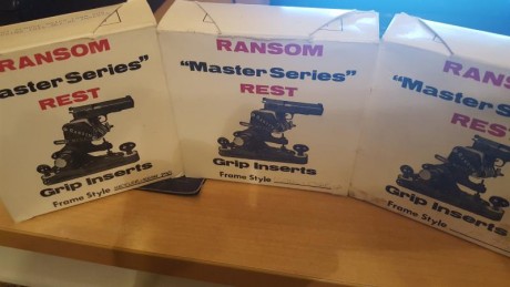 Vendo acoples para ajustar el arma de la maquina ranson rest, son de la cz 75, walther gsp, y hk p9s
los 00