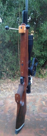 Un compañero me ha pedido que ponga a la venta esta carabina, se trata de una HW100 de calibre 4,5 va 01