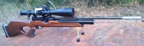 Un compañero me ha pedido que ponga a la venta esta carabina, se trata de una HW100 de calibre 4,5 va 00
