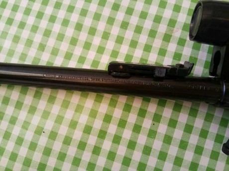 Hola a todos,

vendo esta carabina del calibre 22lr. Es una carabina semiautomática de la marca alemana 31