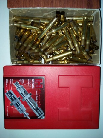 Hola, vendo unos Dies del 30-30 Winchester marca Hornady y 75 vainas nuevas.
Los Dies están completamente 11