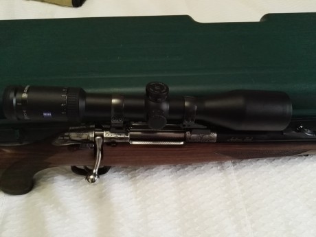 RIFLE ZOLI SUPERLUXUS 243W COMO ESTRENO
Rifle zoli 1900 superlux Cal. 243 W COMO NUEVO,  243 winchester, 02
