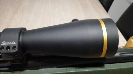 Buenas.
Vendo visor Leupold vx6 
Aumentos 4 a 24
Campana de 52
Tubo central de 34mm
Reticula T-moa.No 00