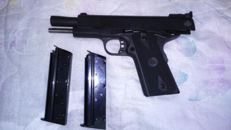   ¡¡VENDIDA!!  
SE TRATA DE UNA PISTOLA Rock Island Armory. modelo 1911 A1 FS PS Rock Standard (9mm) cañón 02