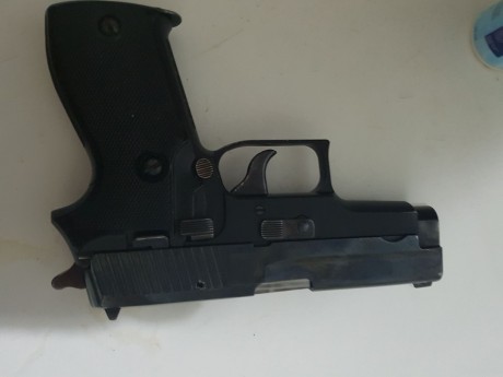 Un compañero quiere vender su Sig Sauer 225 para tiro y defensa, el arma se encuentra en la provincia 00